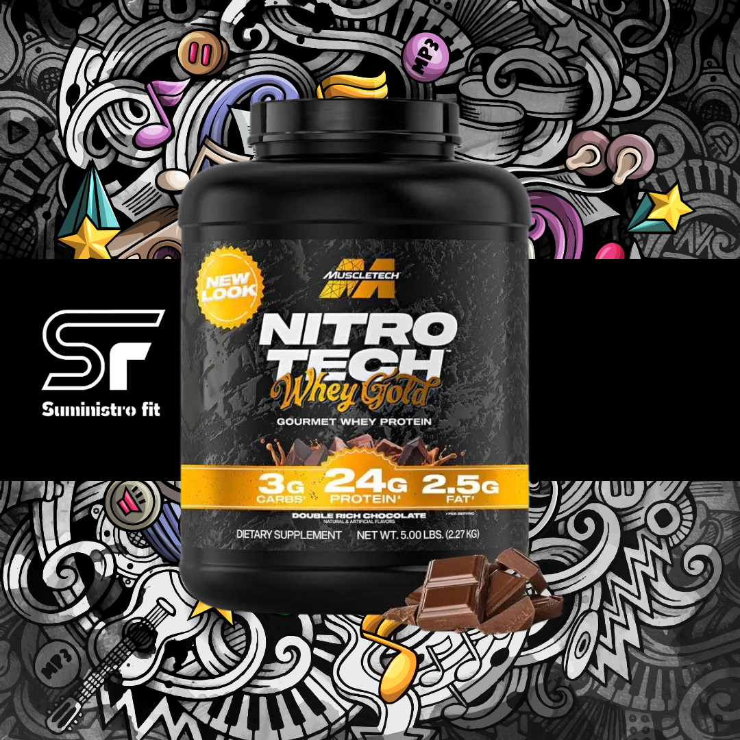 Proteina nitro tech whey gold 5lbs