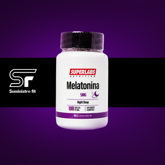 Melatonina Superlabs 5mg 100 tabletas