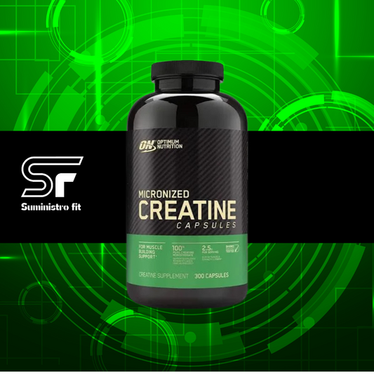 Creatina optimum nutrition 300 cápsulas 2500mg
