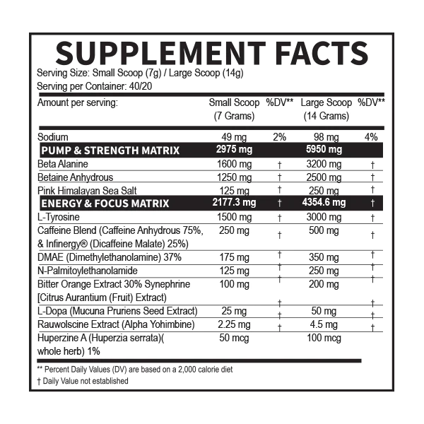 Venom inferno 40/20 serv