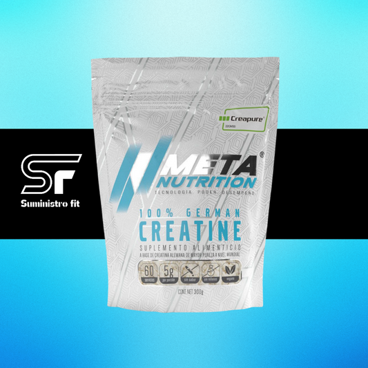 Creatina creapure Meta nutrition 300gr / 60serv
