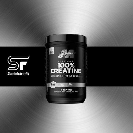 Creatina Muscletech platinum 400gr 80serv NUEVA IMAGEN!
