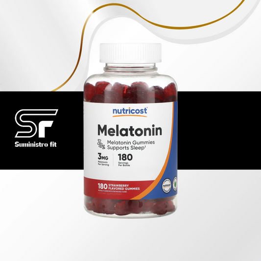 Nutricost melatonina 3mg 180caps