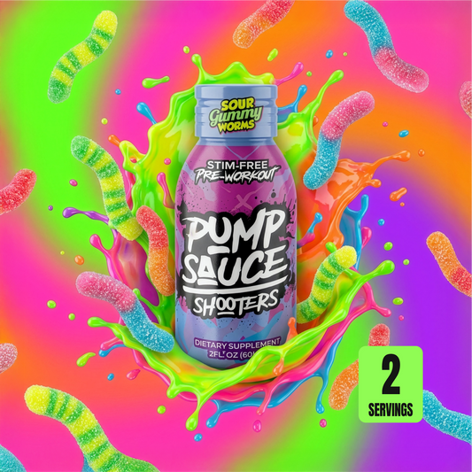 Pump sauce shooters 60ml