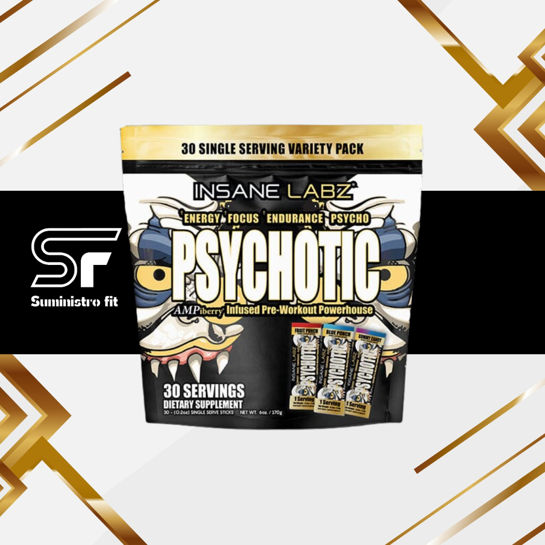 Psychotic sticks 30serv 3 sabores diferentes