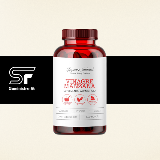 Vinagre de manzana 120caps 500mg