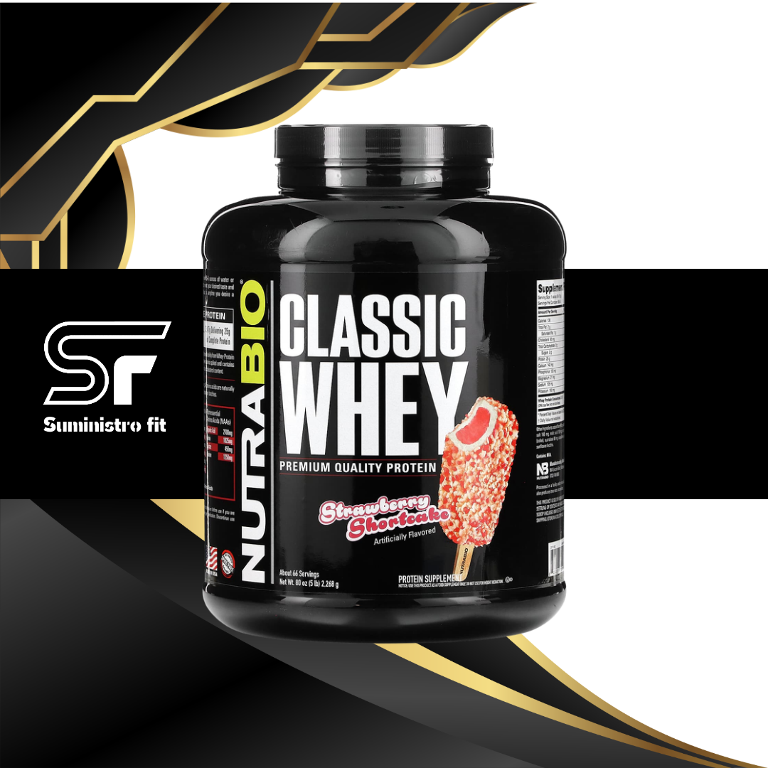 Nutrabio whey 5lbs 66serv