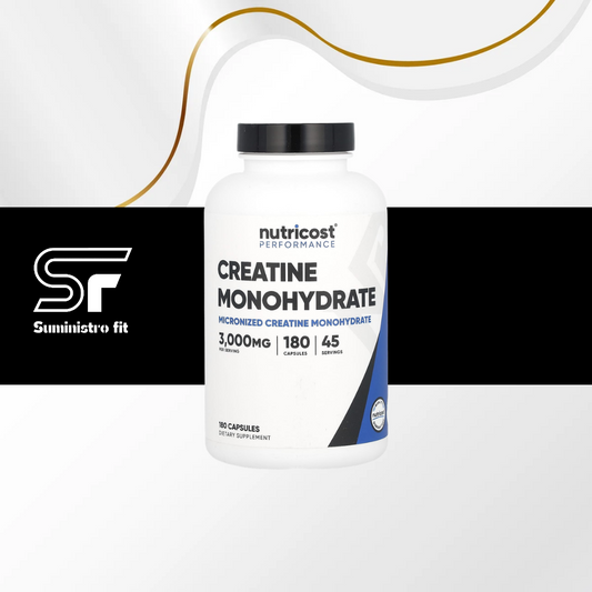 Nutricost creatina 180caps 3gr