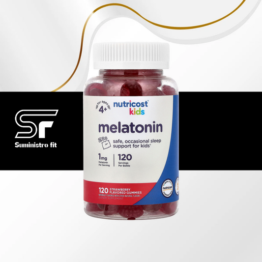 Nutricost melatonina kids 1mg 120caps