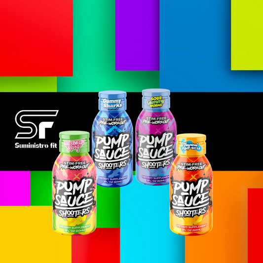 Pump sauce shooters caja 12pack