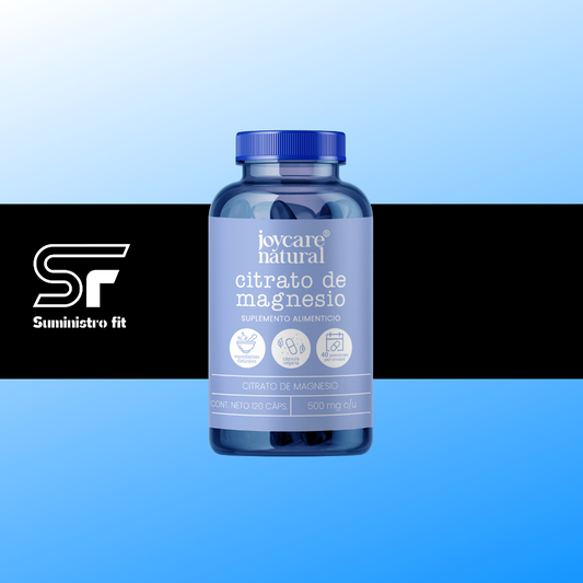 Citrato de magnesio 120caps 500mg