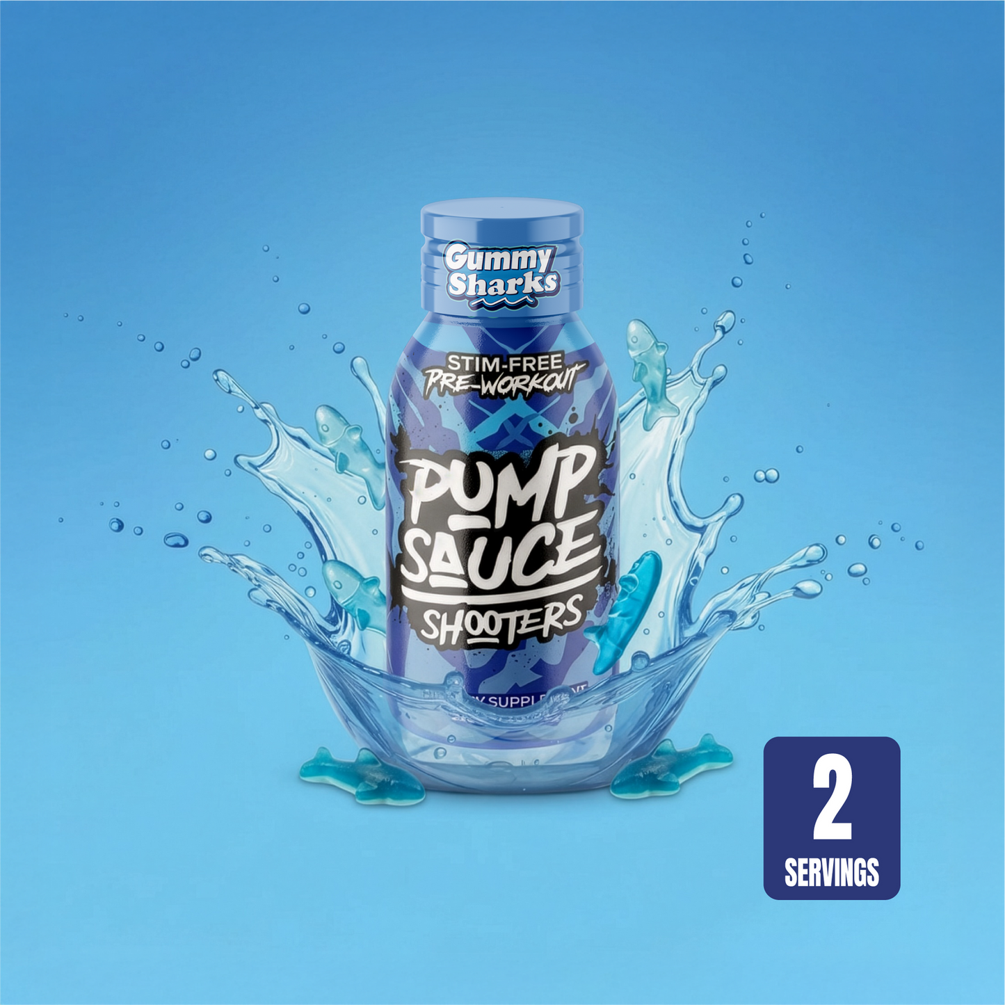 Pump sauce shooters 60ml